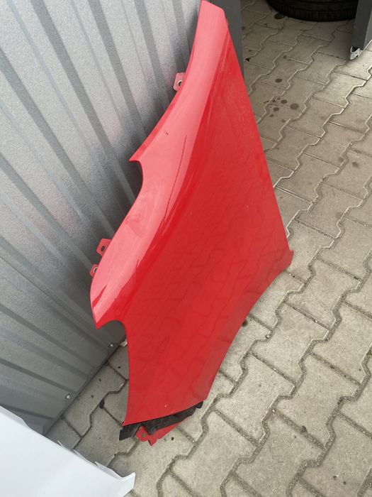 Blotnik lewy przód przedni bialy czerwony Master IV 19-