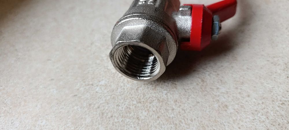 Zawór kulowy DN15   gwint w/w 1/2"