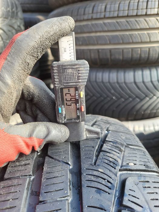 [2szt] Pirelli 225/55 r17 Zima /// 5,5mm!!! RSC RUNFLAT MONTAŻ GRATIS