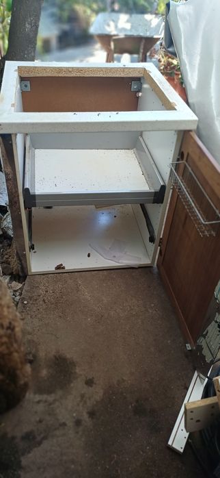 Armário cozinha para placa encastrar