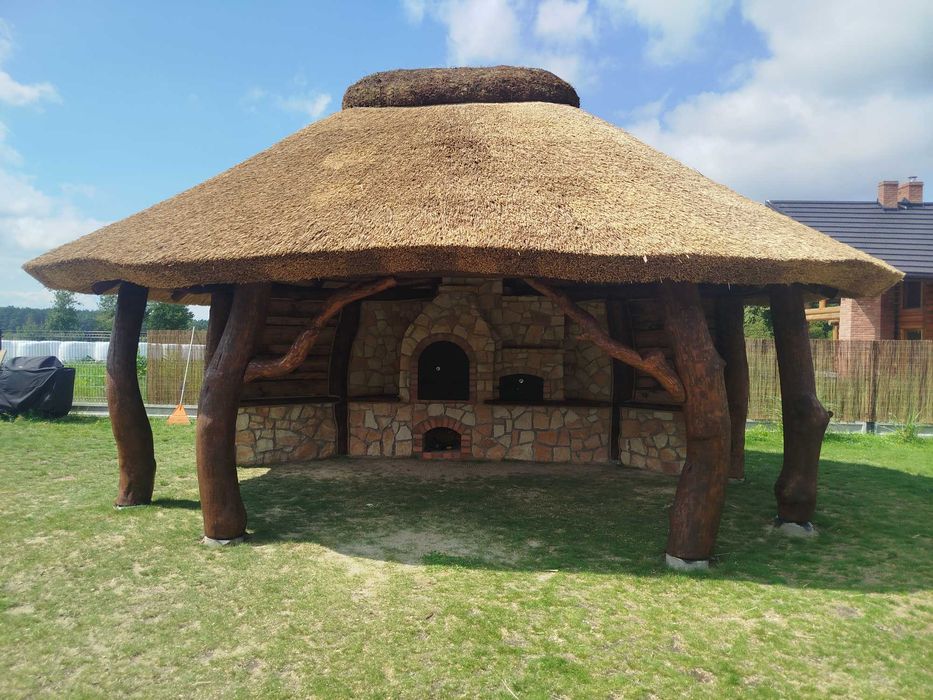 Altany Dachy Trzcina Strzecha Renowacja