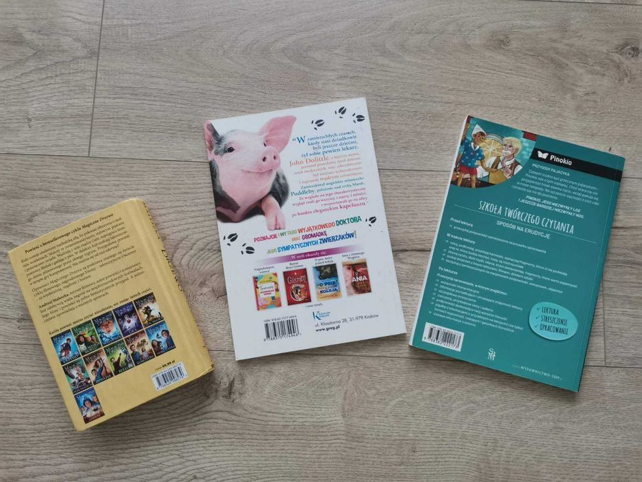 Zestaw lektur szkolnych klasa 3–4