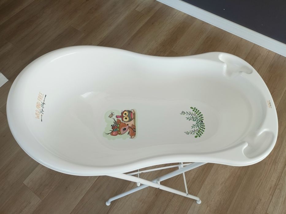 wanienka dla niemowląt 86 cm ze stojakiem
