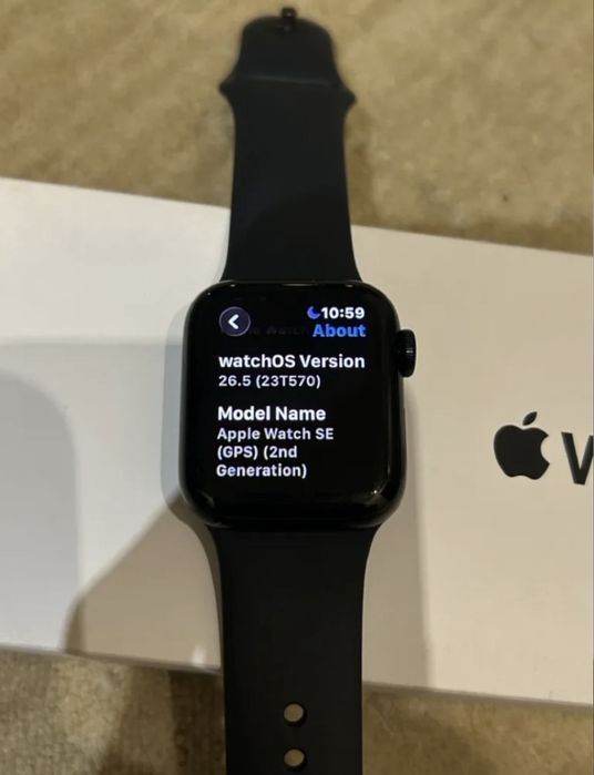Apple Watch SE 2 40mm Midnight S/M