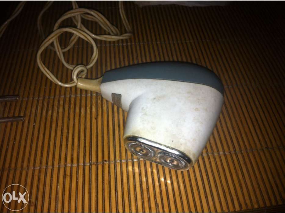 2 máquinas de barbear antigas Philishave