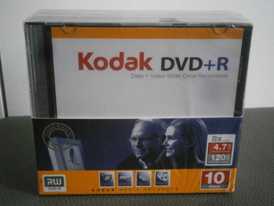 Płyta Dvd Kodak DVD+R 4,7GB 10szt