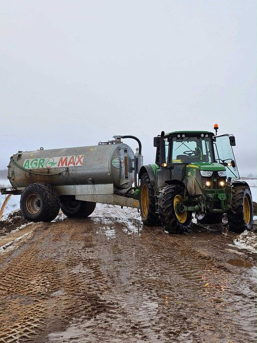 Beczkowóz, zamiatarka, ładowarka