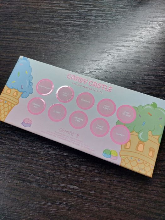 Colourpop - Candy Castle. Paletka cieni, cienie do powiek