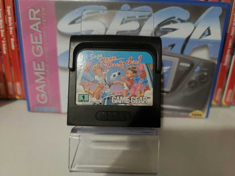 Sega Game Gear Jogo Pack 4 in 1