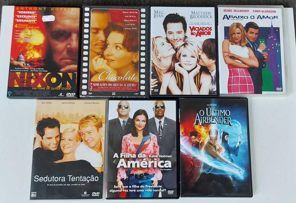 Vários DVDs Filmes e Séries