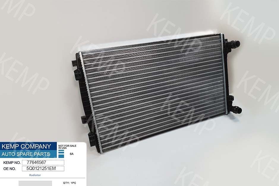 радіатор skoda oktavia vw golf 7audi а-3 1.4- 2.0 tdi 12-> 650*410