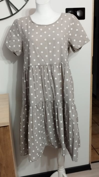 Sukienka letnia w grochy