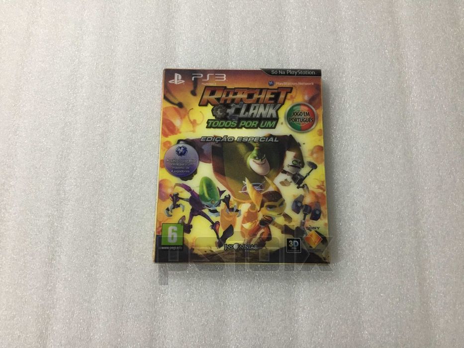 Ratchet & Clank Todos por Um Edição Especial playstation ps3