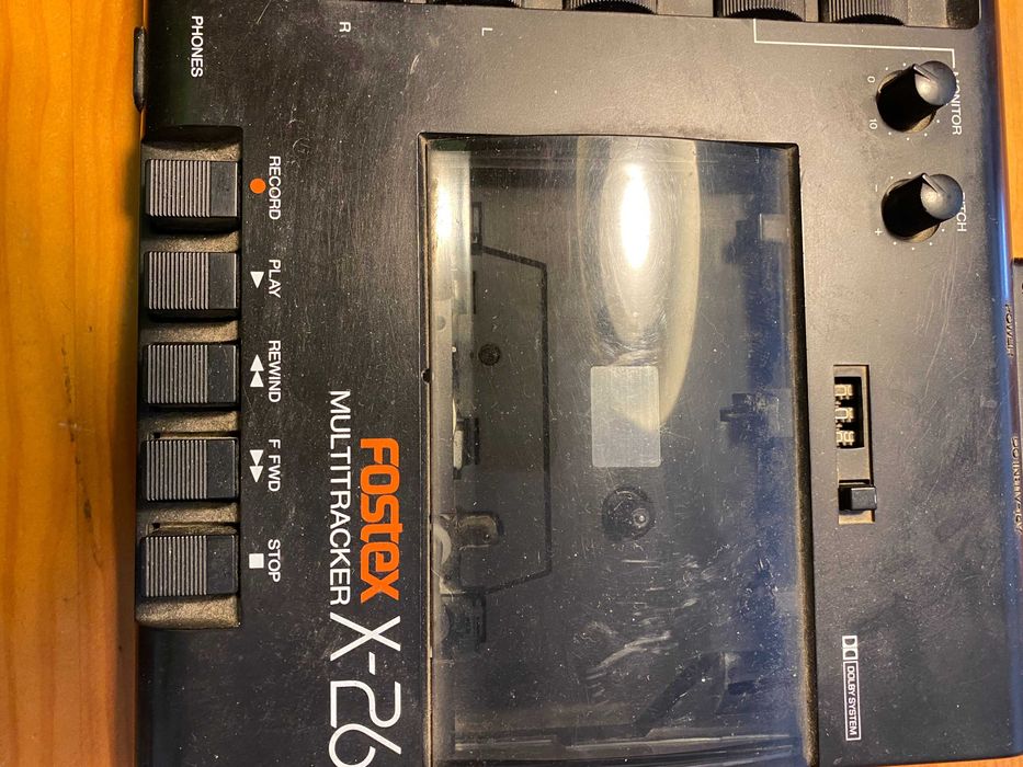 Gravador e Misturador FOSTEX X-26 Vintage