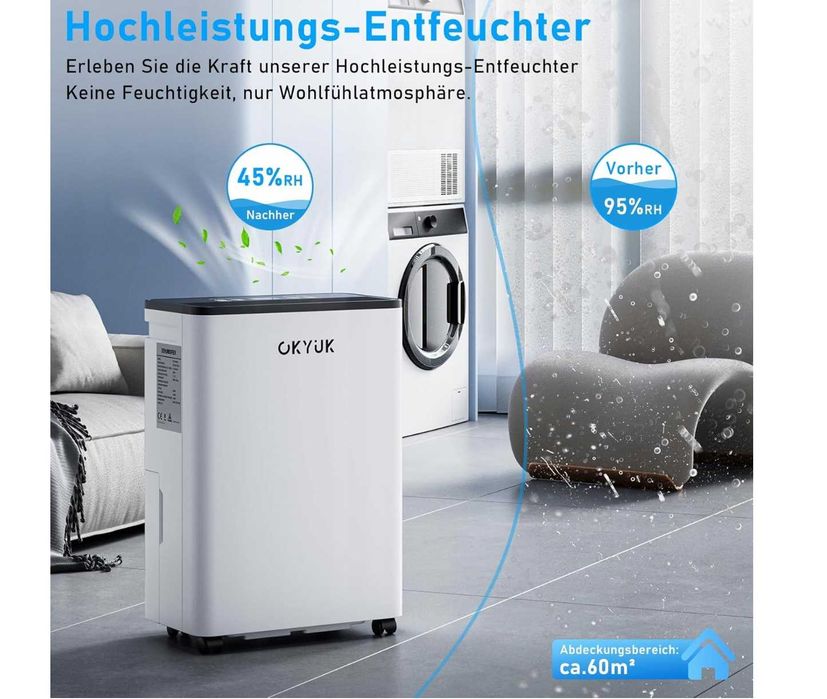 Osuszacz powietrza OKYUK PD12R03DE 0 W 12 l