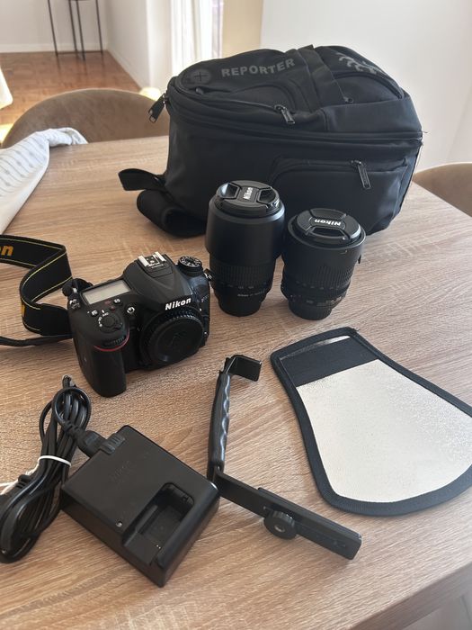 Nikon D7200 + 18-55 VR + 70-300mm + Bolsa | Kit Completo