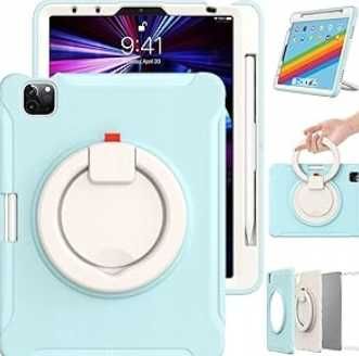 Etui na Tablet iPad Air 4/Pro 11" ze Stojakiem Pancerny Niebieski