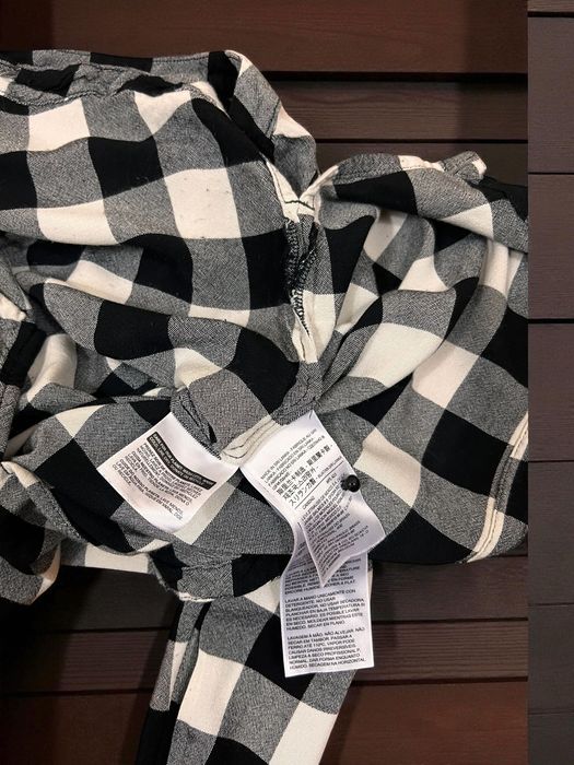 Levi’s roz. XS damska bluzka czarno biała krata wiskoza