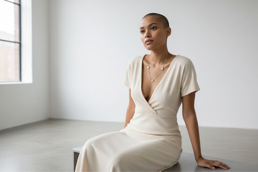 Кольє, ВанКліф1см ;40см+ 5 см - золото 585 проби, 6.03г-