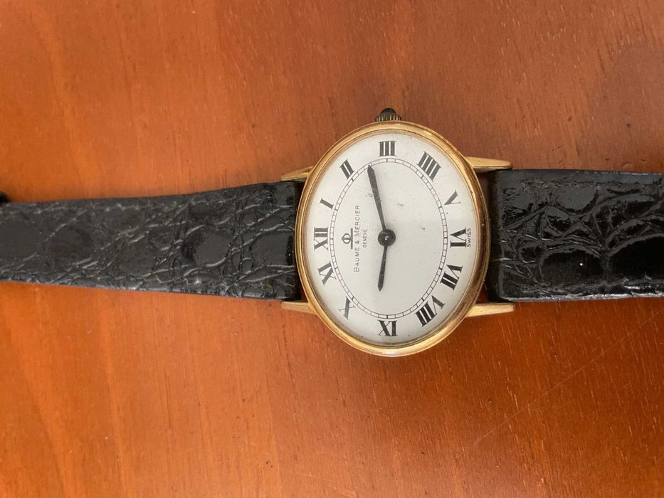 Baume & Mercier Genève Vintage – Ref. 45942 – Banhado a Ouro 18k