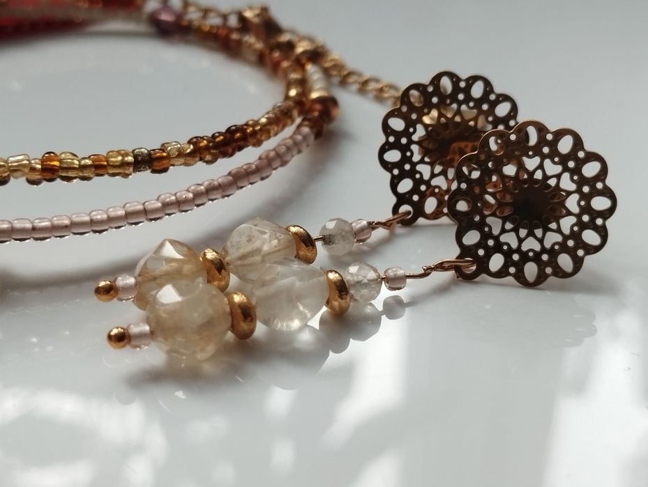 Biżuteria damska z cytrynem