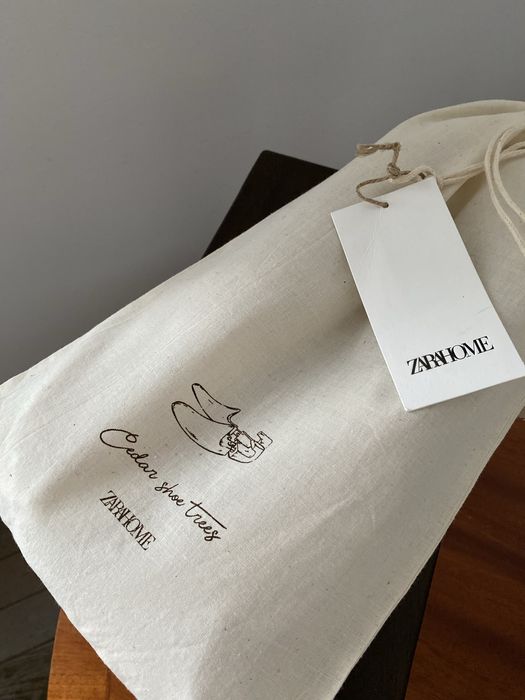 ZARA HOME drewniane prawidła do butów 43/44 prawidło shoe trees