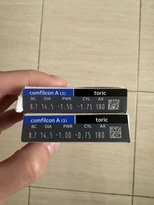Лінзи Biofinity toric 2 шт