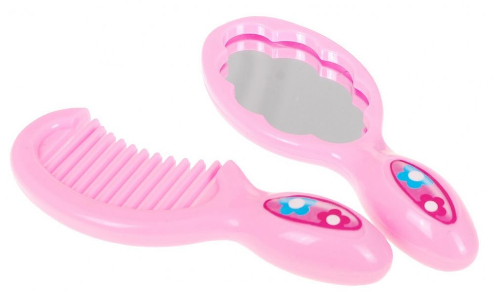 Duża Lalka Do Stylizacji Dla Dzieci 3+ Brunetka + 2 Stroje + Grzebyk