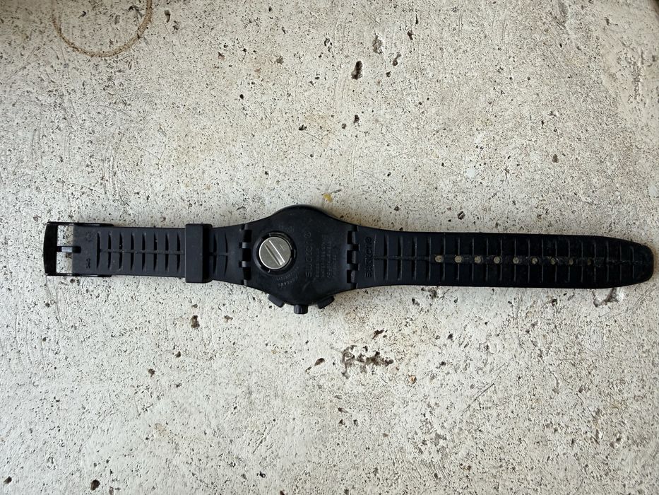 Swatch Irony Chronograph All Black Original