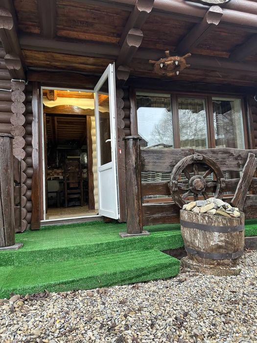 Котедж "Хата Зустріч" с.Поляниця (Буковель). Чан, Сауна.