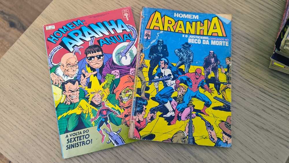Marvel Comics - Várias BD´s Capitão America e Homem Aranha