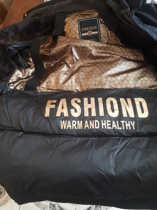 Nowa kurtka męska ocieplana zimowa rozmiar 48-50