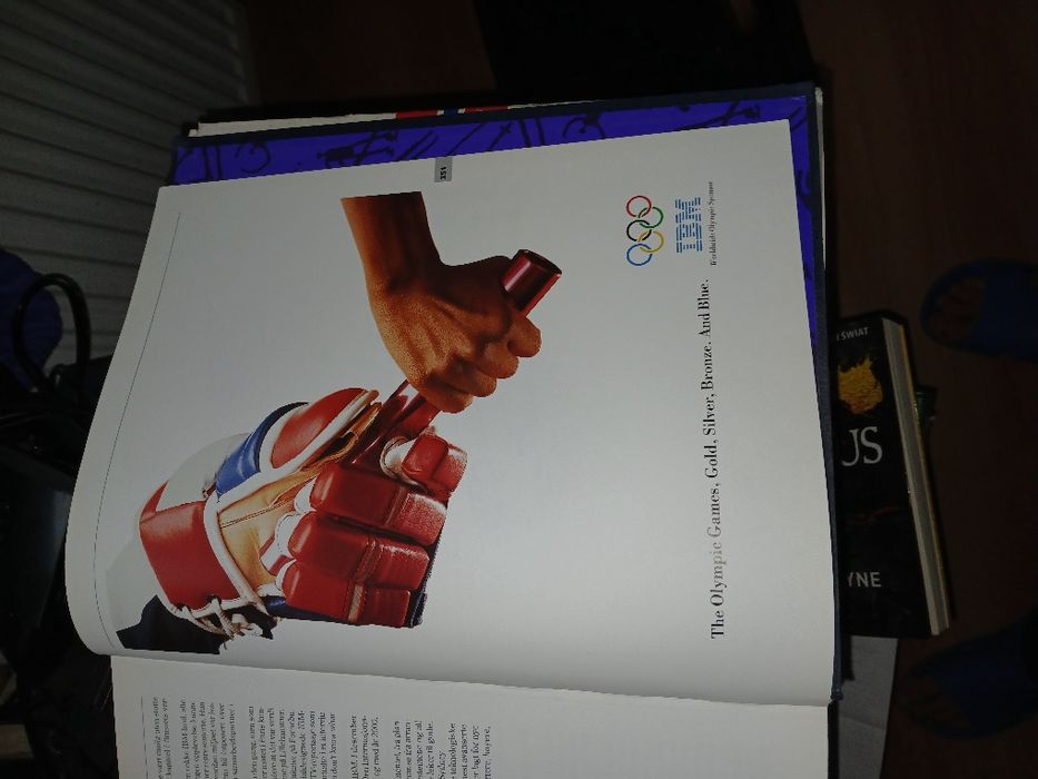 Książka z olimpiady w Niemczech z 1994 roku