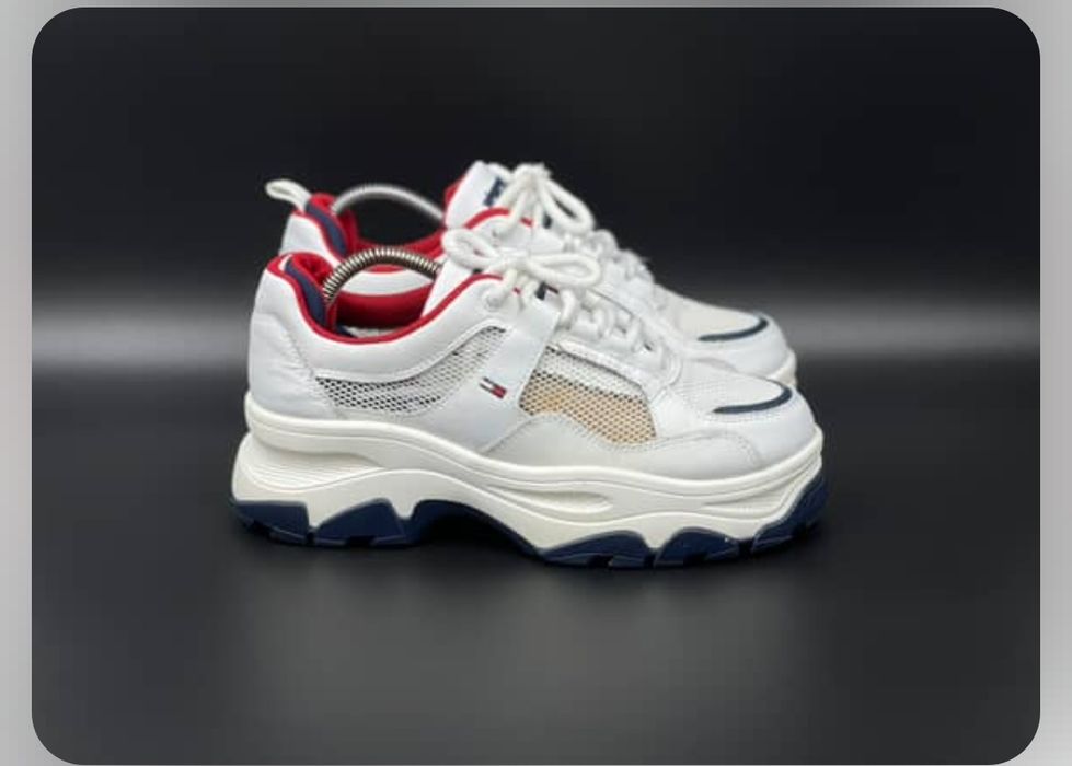 Кроссовки оригинал кожа Tommy Hilfiger женские