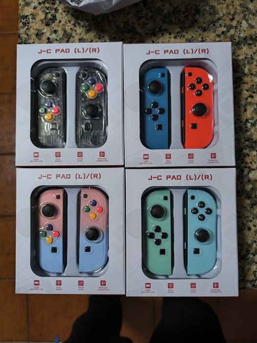 C/OFERTA! Só 39,99! Várias versões! Joy-Con de edição limitada! NOVOS!