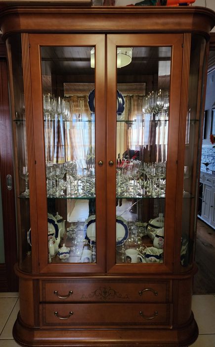 Mobília de sala de cerejeira