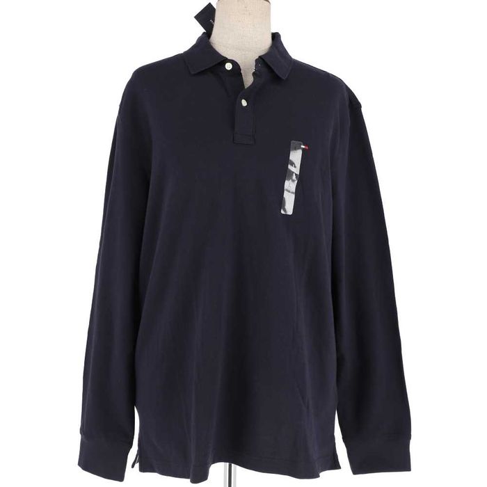 Koszulka polo z długim rękawem marki Tommy Hilfiger, rozmiar L