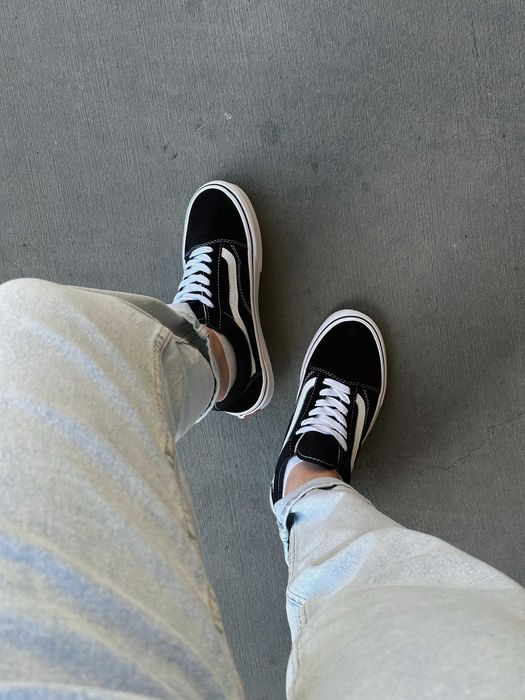 ТОП! Базові кеди ВАНСИ! 36-45 р. Vans old skool Black and white. Вансы