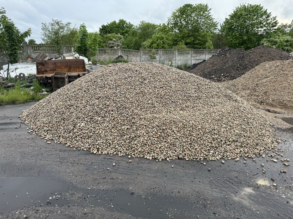 Kamień płukany 16-32 zwir otoczak transport