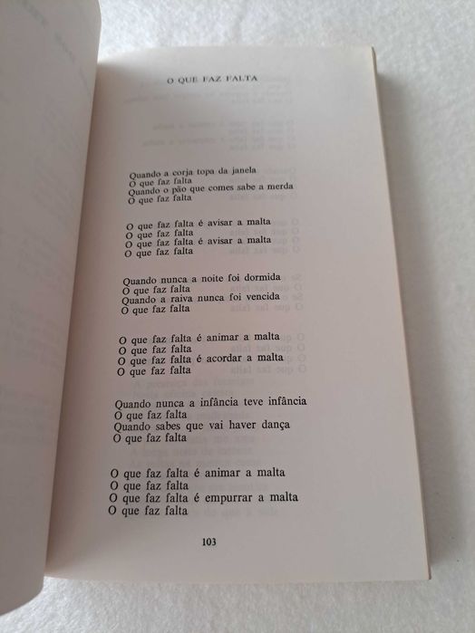 Textos e Canções - José Afonso (1. Edição- 1983)