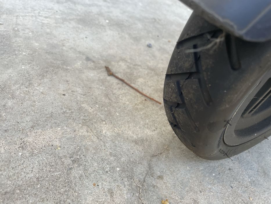 Trotinete usada 35 km de autonomia