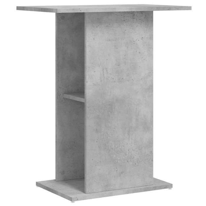 vidaXL Szafka pod akwarium, szarość betonu, 60,5x36x72,5 cm