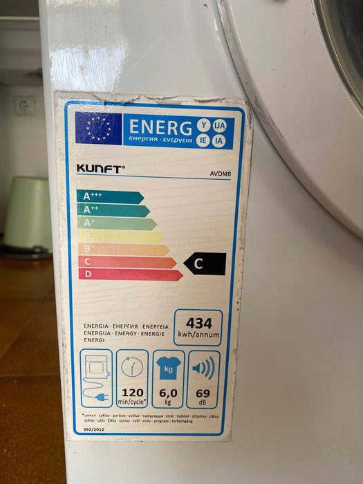 Máquina Secar Roupa KUNFT