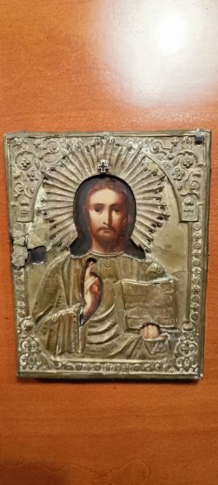 "Christo Pantocrator" - Ícone - Séc XVIII