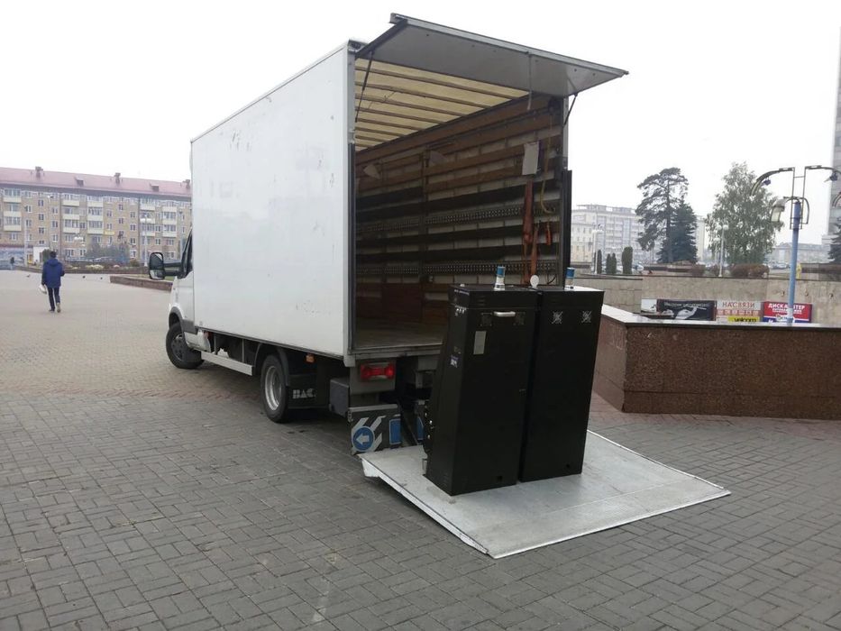 Гидроборт Рокла , Грузчики , Грузоперевозки , Машина с гидробортом