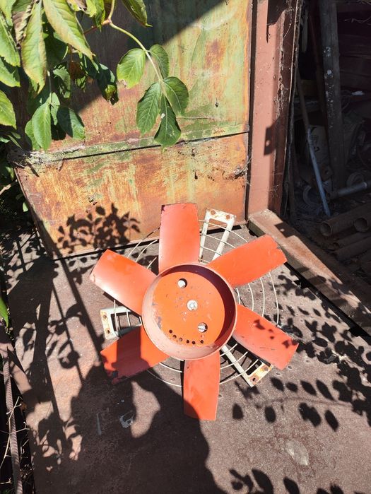 Вентилятор промисловий, двигун асинхронний