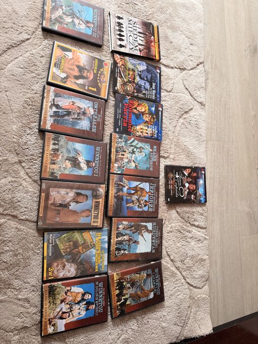 Zestaw filmow dvd