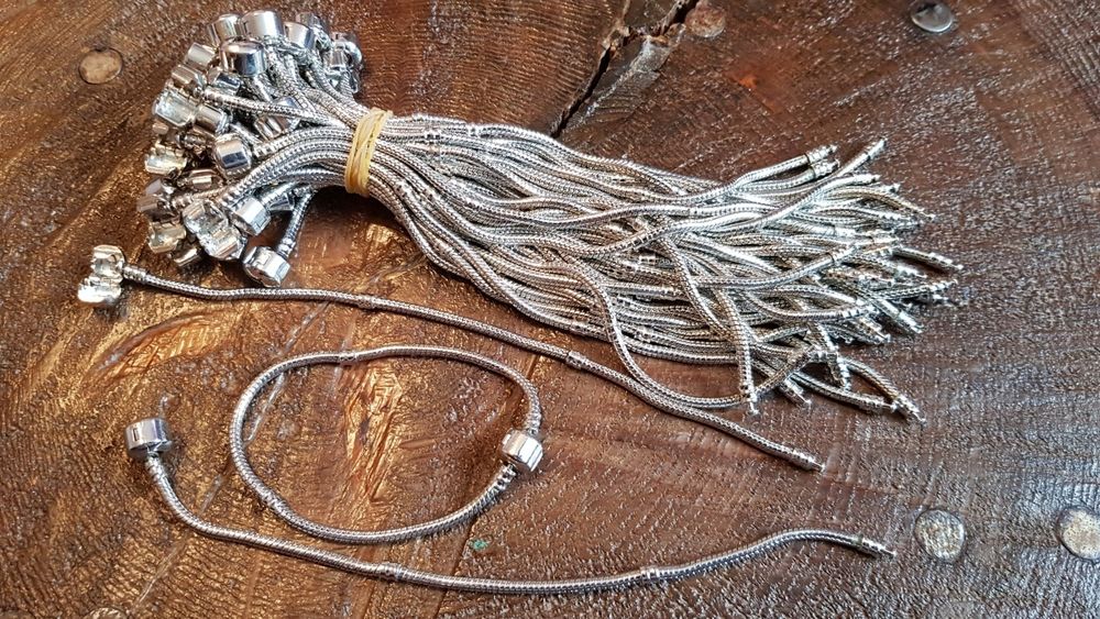 Przekładki modułowe metalowe  koraliki charms ok 1700 szt mix