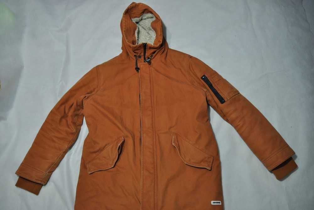 CONVERSE PRIMALOFT L męska kurtka zimowa długa  parka sz3v1