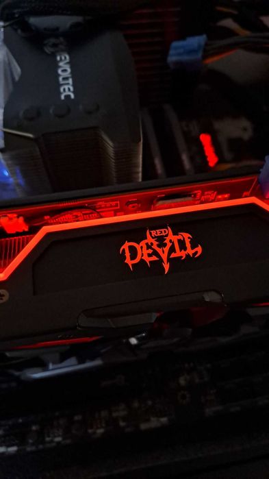 Placa gráfica AMD Radeon Powercolor Red Devil RX 5700 XT 8GB GDDR6